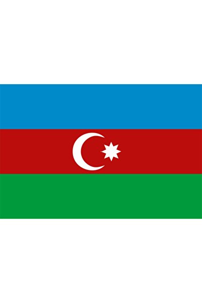 Azerbaycan Bayrağı 70x105cm Raşel Kumaş