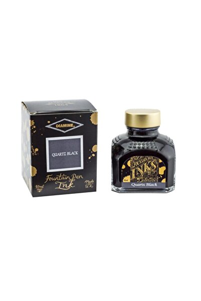 Diamine Dolmakalem Mürekkebi Quartz Black 80 Ml