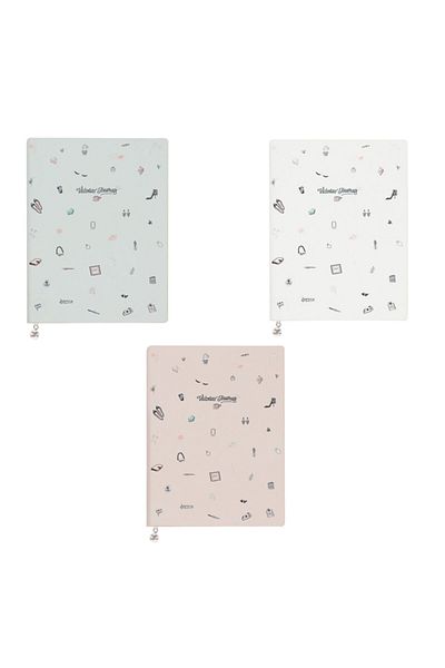 KESKİN COLOR Vj Vogue Smyth 14,8x21 96 Leaf Striped Notepad 147685-99