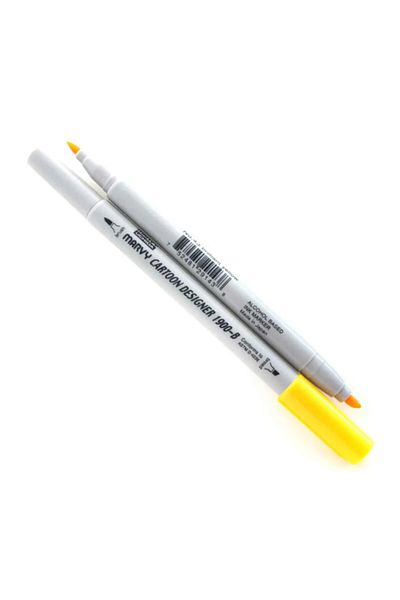 ADEL OYUNCAK Marvy 1900b-s/43 Brilliant Yellow Graphic Marker Pen