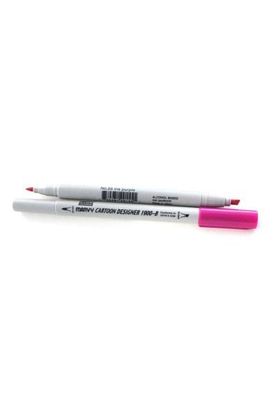 ADEL OYUNCAK Marvy 1900b-s/55 Iris Purple Graphic Marker