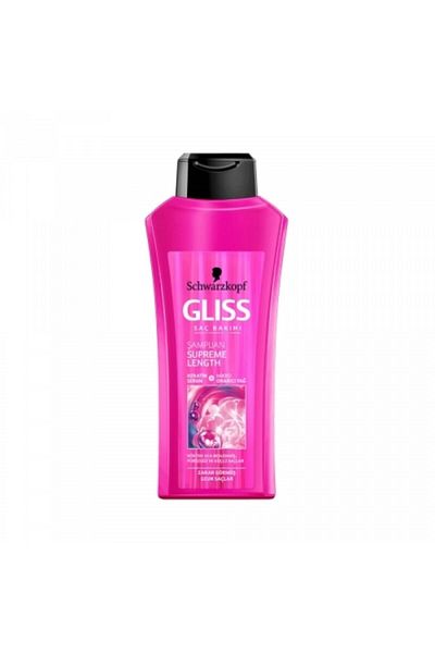 Gliss Supreme Length 525ml Shampoo - Damaged Long Hair Pack of 6