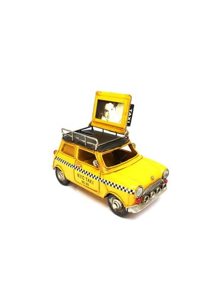Mnk Decorative Metal Car with Frame and Moneybox