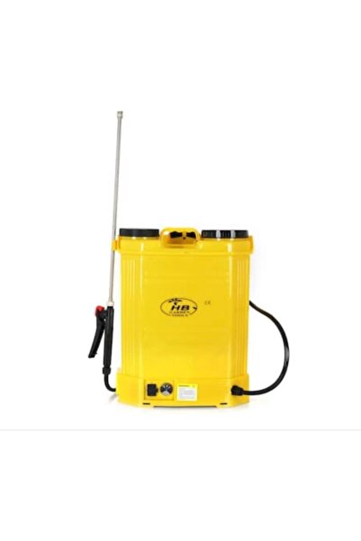 HB Garden Tools Hb Akülü Şarjlı Ilaçlama Dezenfektan Pompası 16l Sarı Yeni Model