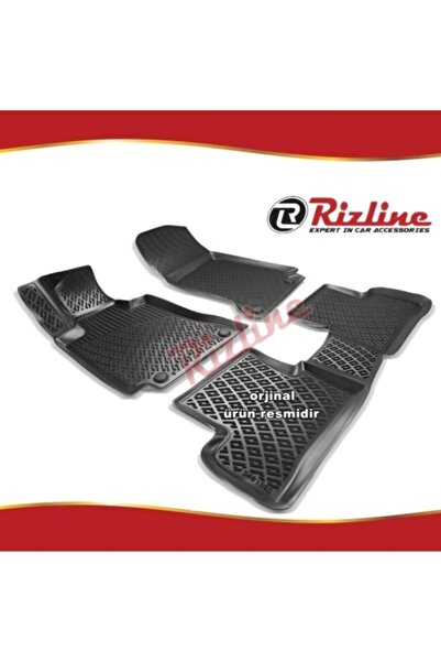 Rizline Mercedes W205 3d Paspas Havuzlu C200 Siyah 2014-2020 Arası 4 Prç