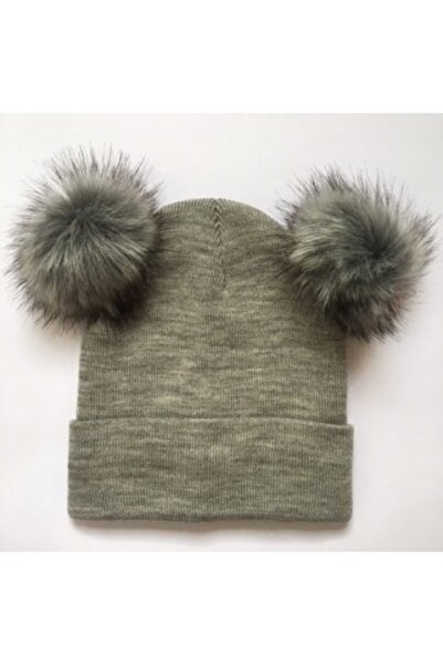 DABİSOCKS قبعة أطفال مع بومبون