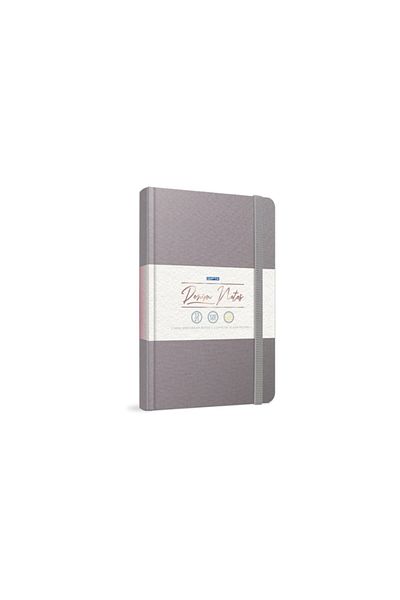 Gıpta Denim Notes Hard Cover Notepad 19x26cm 120 YpStriped (Pack of 2)