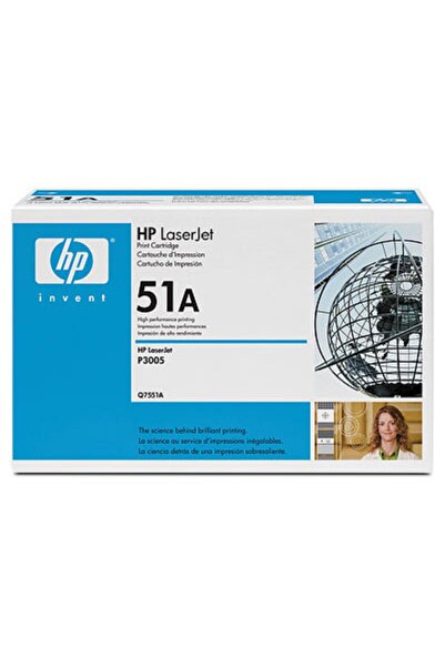 HP 51a Black Siyah 6.500 Sayfa Toner Q7551a