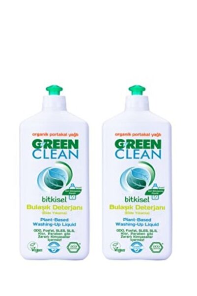 Green Clean 730ml Bulaşık Deterjanı 2li Set