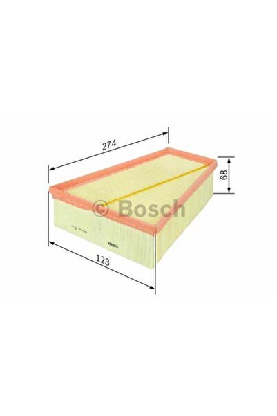 Bosch Hava Fıltresı Clıo Iv Duster Dokker Lodgy Symbol Iı Sandero Iı 1.2 H4b 1.5 K9k 165467674r