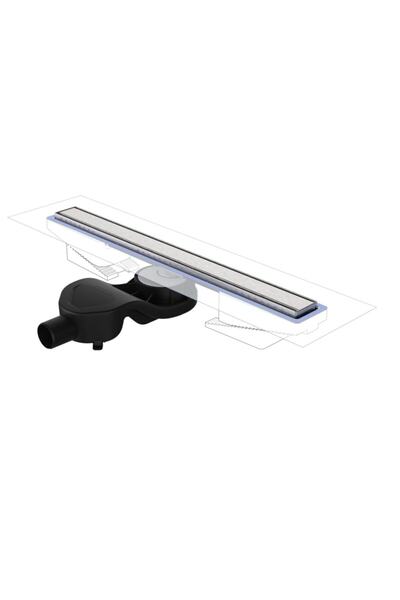 evimetal 80 Cm Duş Kanalı - Prodiline - 304 Kalite Paslanmaz - Kokusuz Yan Çı...