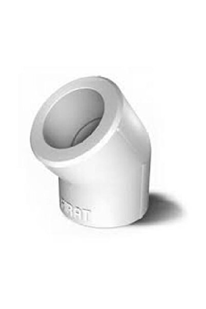 FIRAT Fırat Boru pprc Açık Dirsek 25 mm-45 derece (5 Adet)