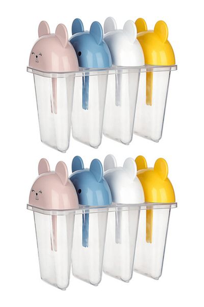 Lira 8 Cute Ice Cream Containers - Fruit Bpa Free Mold