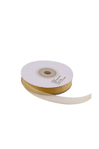 Eminonutoptanci Κορδέλα Organza 20 mm - 22 μέτρα Χρυσό