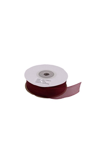 NO NAME Органза стрічка 40 мм - 22 метри бордо