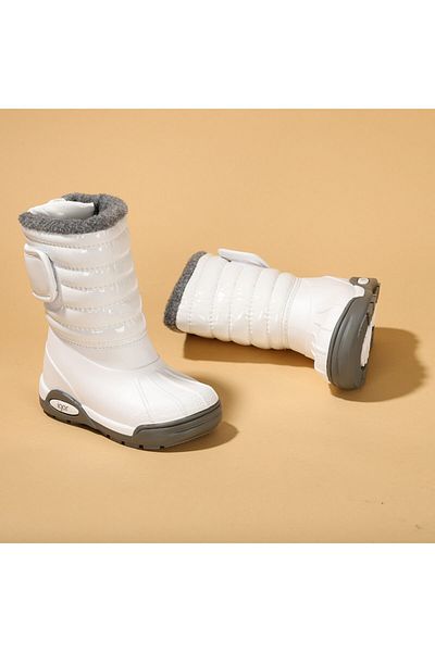 IGOR Unisex Παιδικές λευκές αδιάβροχες μπότες χιονιού W10168