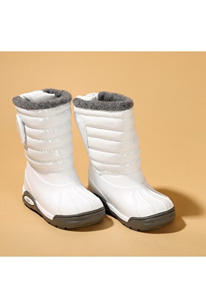IGOR Unisex Kids White Waterproof Rain Snow Boots W10168