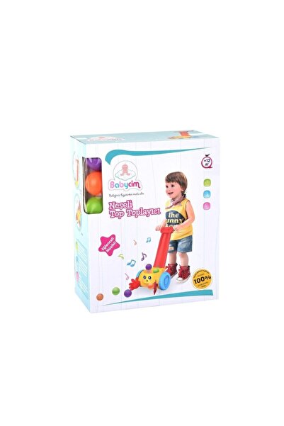 BABYCİM Babycim Eğlenceli Müzikli Neşeli Top Toplayıcı 12 Ay