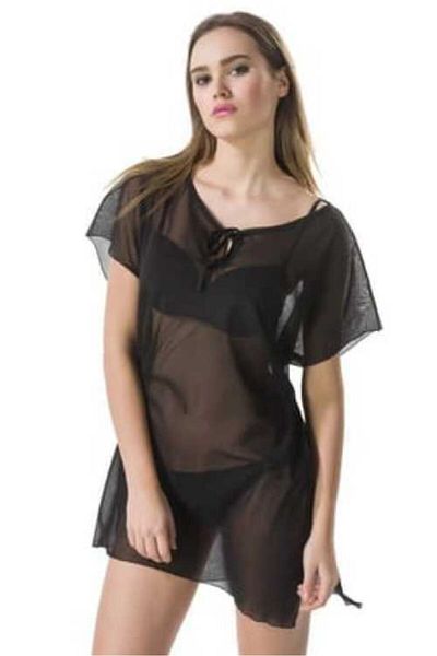 Seamark Women's Black Pareo