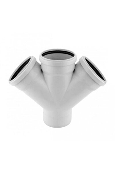 FIRAT Pvc 50/50/50 Çift Çatal Atık Su Borusu