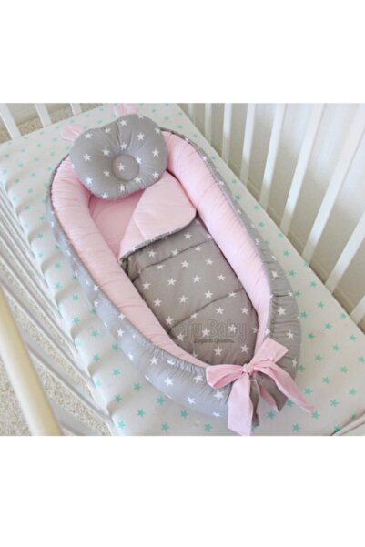 Nest Gray Star Powder Combination Luxury Orthopedic Jaju-babynest 100x60cm