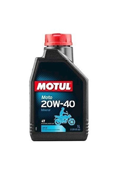 Genel Markalar Motul 20w40 Motosiklet Yağı Mineral 1 Lt (üretim Yılı:2019)