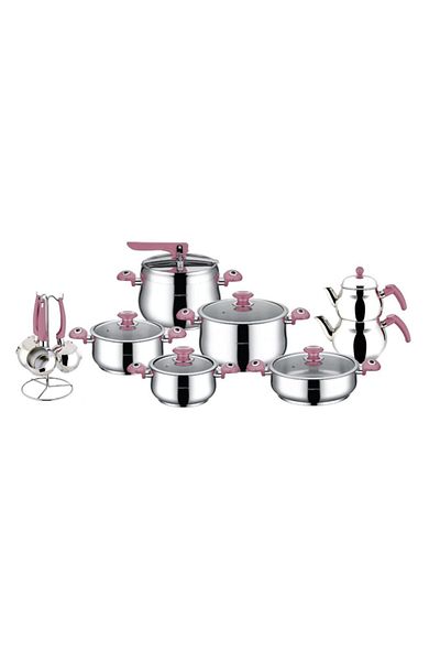 Remetta Rico 18 Piece Dowry Set Pot Pan Coffee Pot Pmb