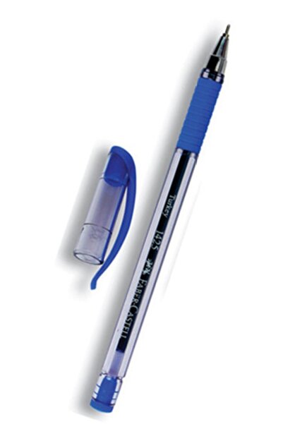 Faber Castell 1425 Iğne Uç Tükenmez Mavi 10'lu Kutu