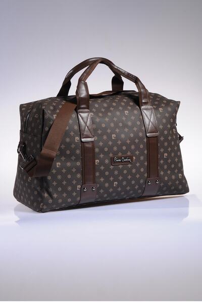 Pierre Cardin Kahverengi Unisex Spor Ve Seyahat Çantası 8680869789753
