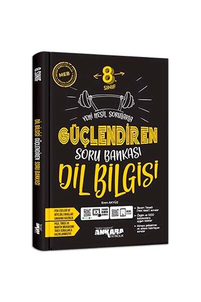 Ankara Yayınları Ankara Yay. 8.sınıf Ortaokullar Için Güçlendiren Dil Bilgisi...