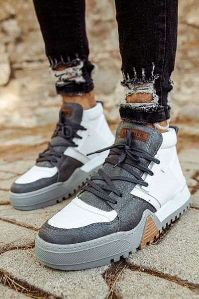 Chekich Men's Boots - Ch057 Abt, Anthracite/Byz (57-10) Model