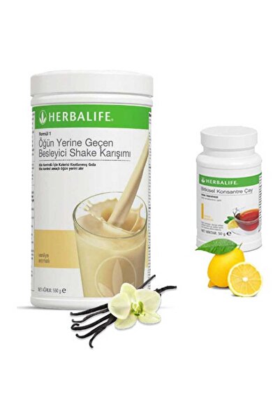 Herbalife Vanilya Shake 50gr Limon Çay