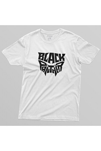 Crazy Ανδρικό μπλουζάκι Black Panther Panther Head Typography