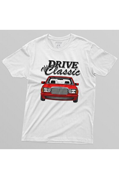 Crazy Οδηγήστε το κλασικό ανδρικό μπλουζάκι Mercedes