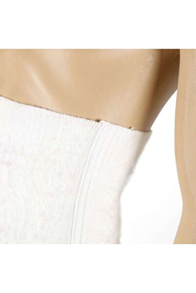 Hedisam Unisex Λευκό Χειμερινό Κορσέ με Κορδόνια