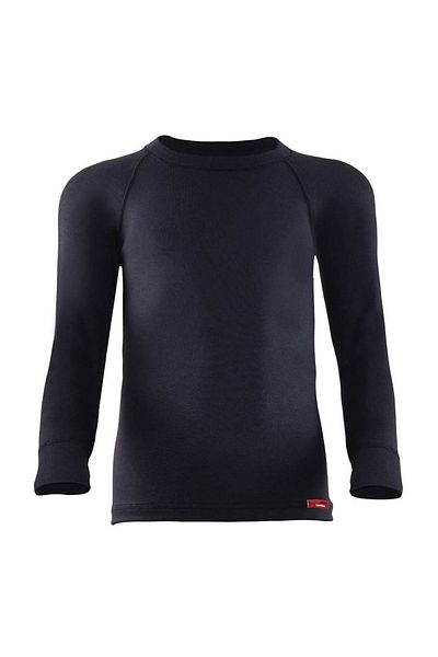 Blackspade Black Spade 9265 Unisex Children's Thermal Long Sleeve T-shirt Black