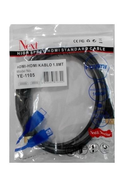 Next Ye-1105 HDMI Cable Original 1.8 m