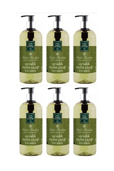 Eyüp Sabri Tuncer Ayvalık Olive Flower Liquid Soap 500ml x 6 PCS