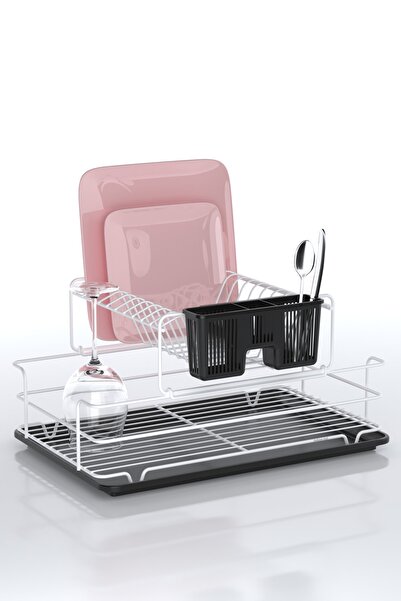 Teknotel Iki Katlı Bulaşıklık Tabaklık Beyaz Kb015