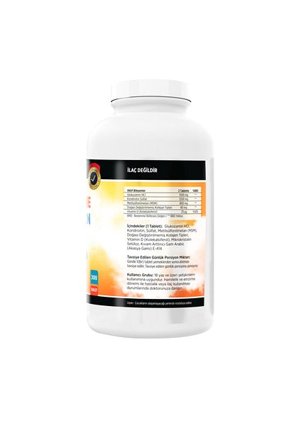 FLX Glucosamine Chondroitin Msm Collagen Vitamin D Glucosamine 300 Tablets X 2 Boxes