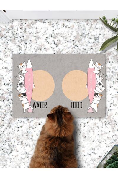 Patipeti سجادة تدريب لطيفة على طعام القطط والكلاب ووسادة تغذية