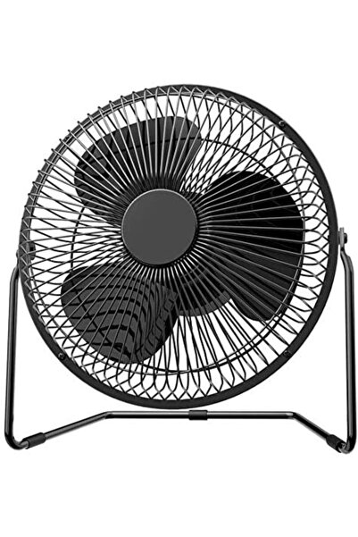 HADRON Hdx7251 Metal Büyük Boy 8"usb Soğutucu Pervane Vantilatör 18*18cm -siyah