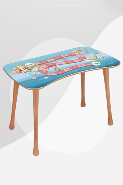 Popcorn Kids Denizkızı Board Aktivite Masa (5-9 Yaş)