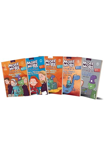 Genel Markalar Kurmay Yayınları New More More 5.sınıf Stories Ingilizce Hikaye Seti 5 Kitap