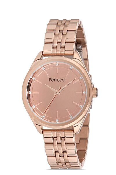Ferrucci Kadın Bronz Kol Saati