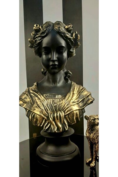 Mirsa Global Kadın Büst Ophelia Heykel Biblo