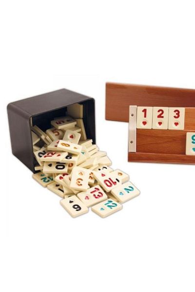 Star Flash Tree Wooden Okey Set
