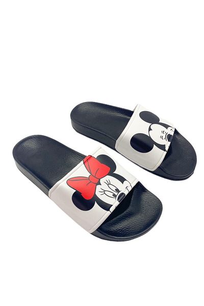 ELİS Γυναικείες παντόφλες για κορίτσια Mickey Mause με ανατομική χοντρή σόλα
