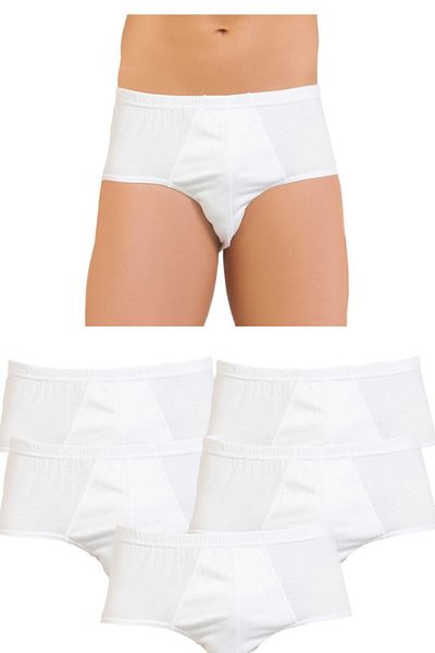 Öztaş Underwear 1101-a Ανδρικό σλιπ μονό ζέρσεϊ 5-συσκευασία