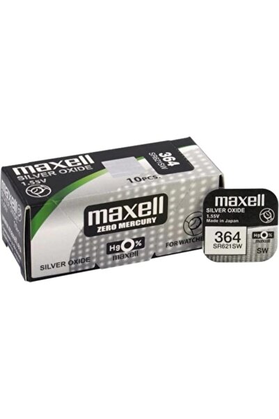 Maxell 364 Sr621sw 1.55v Hafıza Saat Pili 10'lu